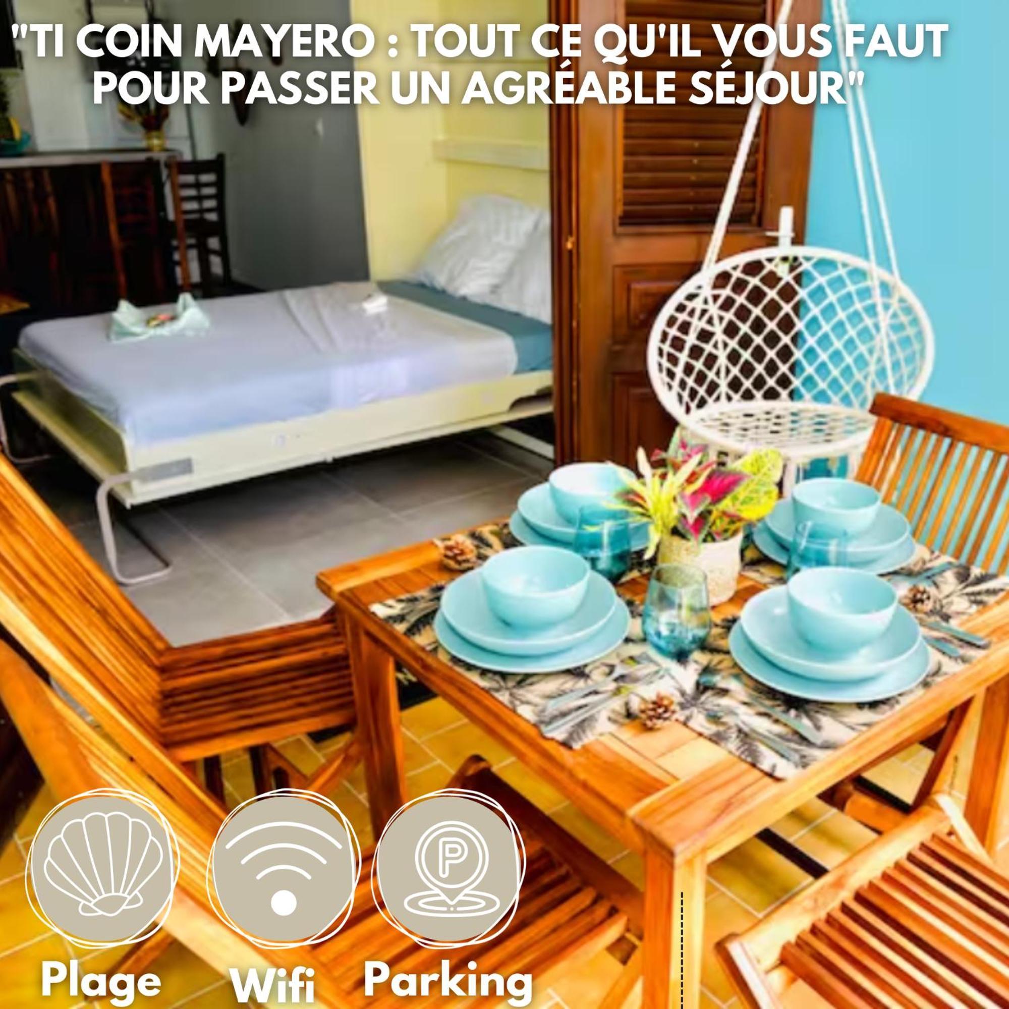 Ti Coin Mayero: Parking Free + Plage De Saint Anne Sainte-Anne Eksteriør billede